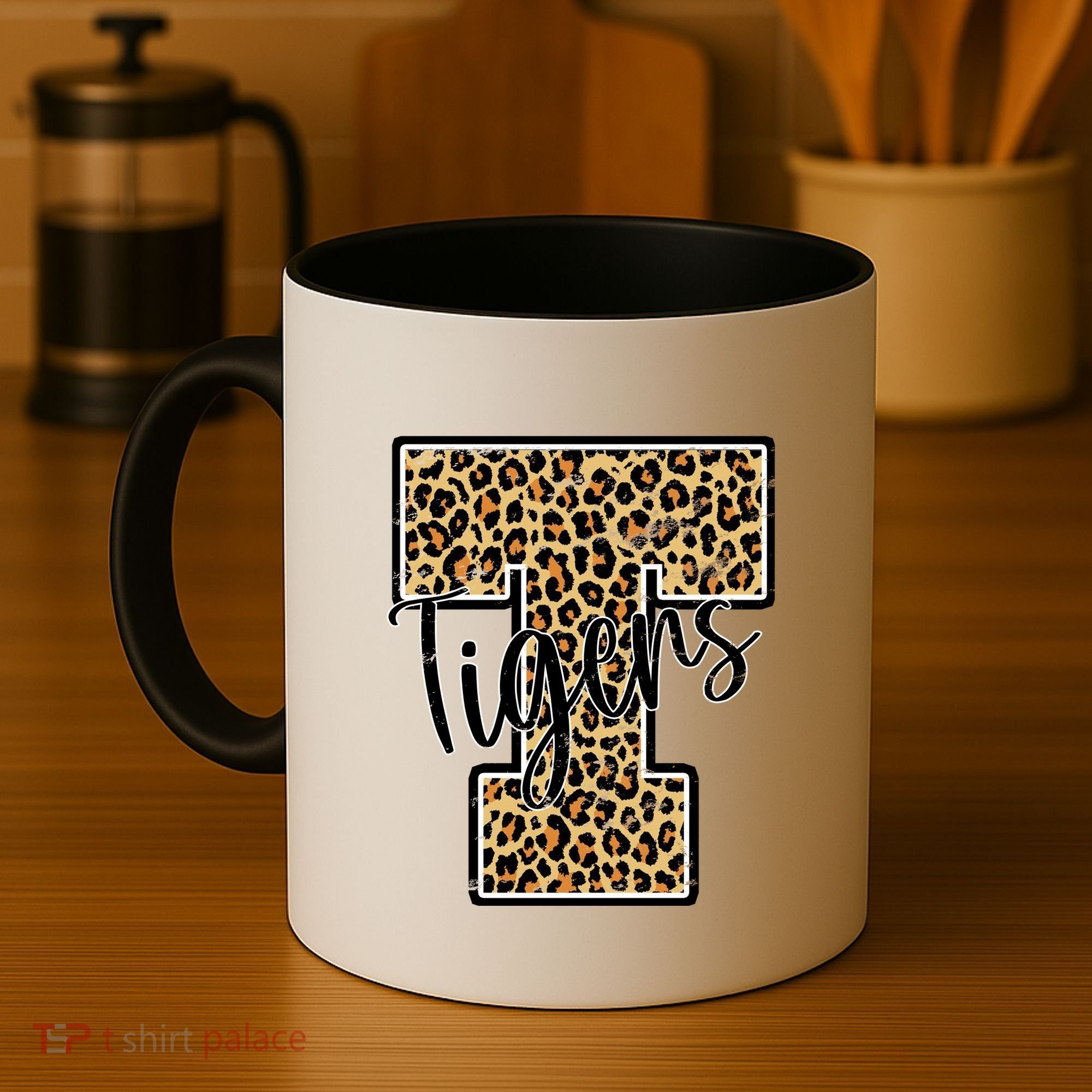 Tigers Leopard Mascot Coffee Mug