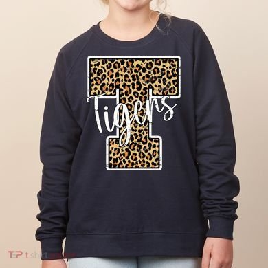 Tigers Leopard Mascot Women's Sweatshirt