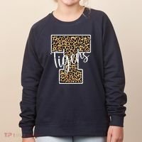 Tigers Leopard Mascot Women's Sweatshirt thumb 0