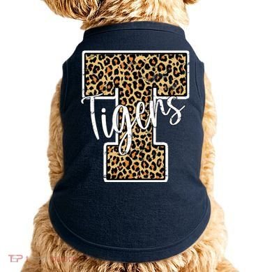 Tigers Leopard Mascot Doggie Tank