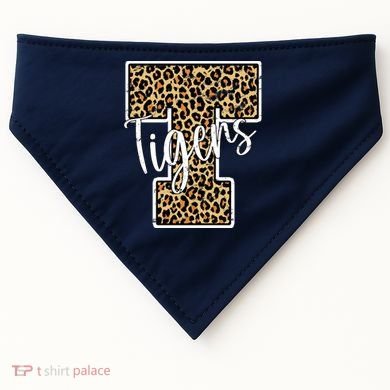 Tigers Leopard Mascot USA-Made Doggie Bandana