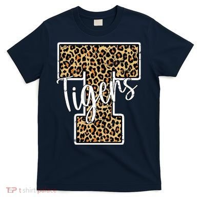 Tigers Leopard Mascot T-Shirt
