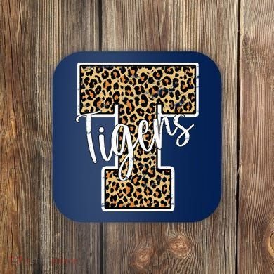 Tigers Leopard Mascot Coaster