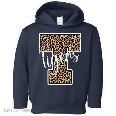 Tigers Leopard Mascot Toddler Hoodie