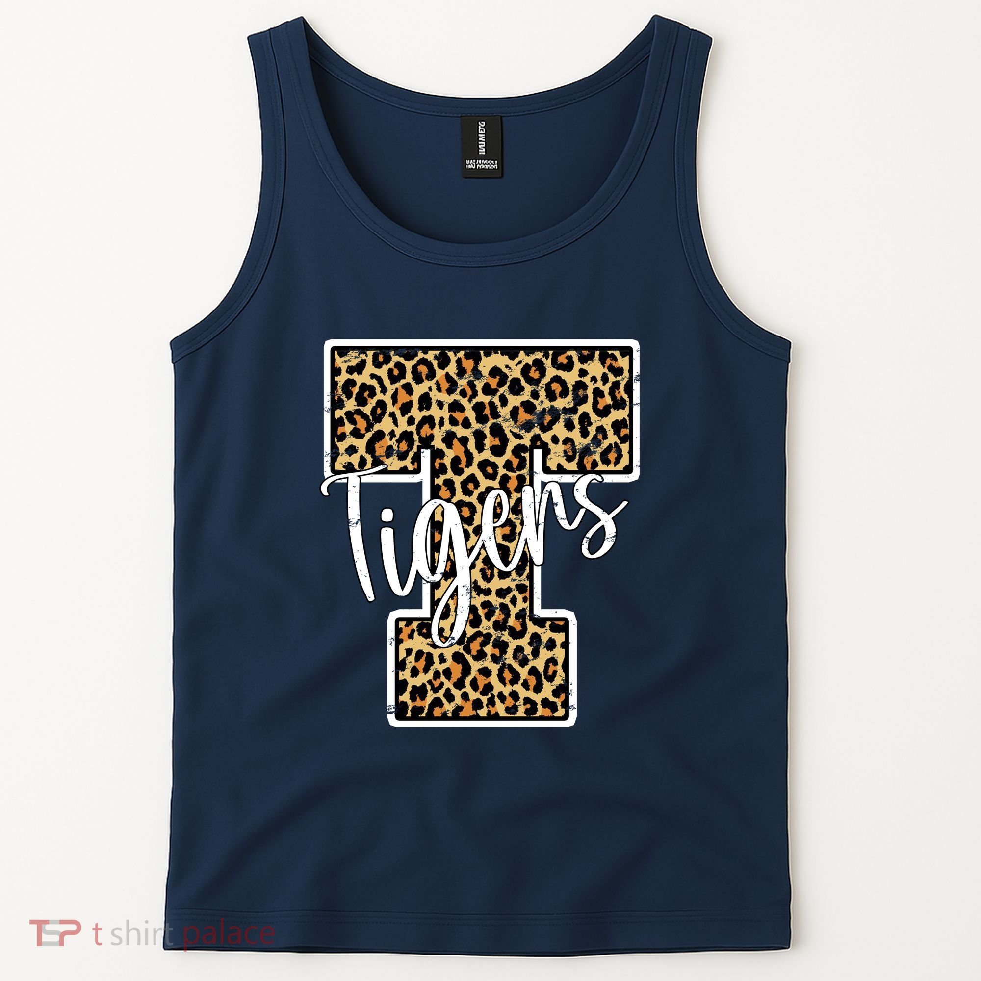Tigers Leopard Mascot Tank Top