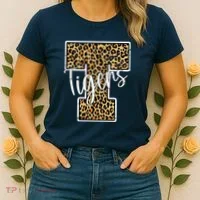 Tigers Leopard Mascot Women's T-Shirt thumb 2