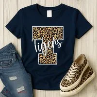 Tigers Leopard Mascot Women's T-Shirt thumb 3