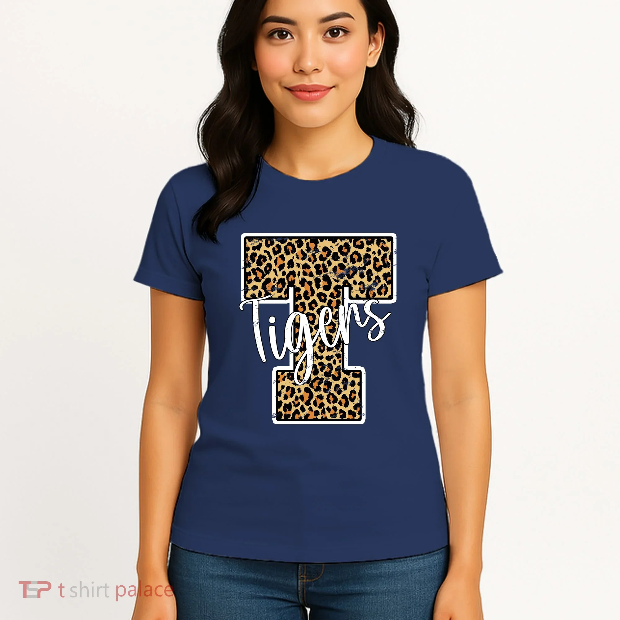 Tigers Leopard Mascot Women's T-Shirt