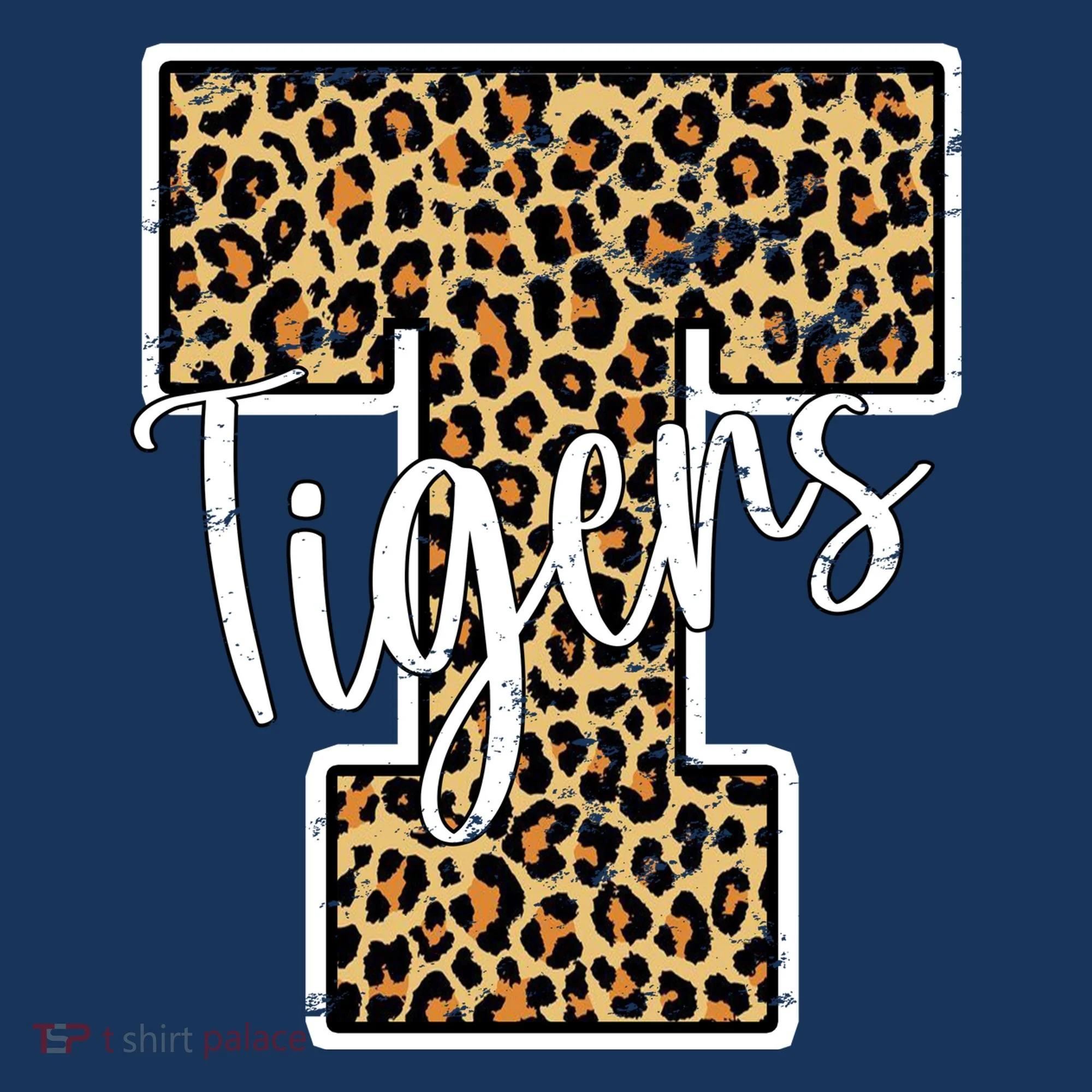 Tigers Leopard Mascot Women's T-Shirt