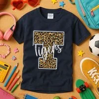 Tigers Leopard Mascot Kids T-Shirt thumb 3