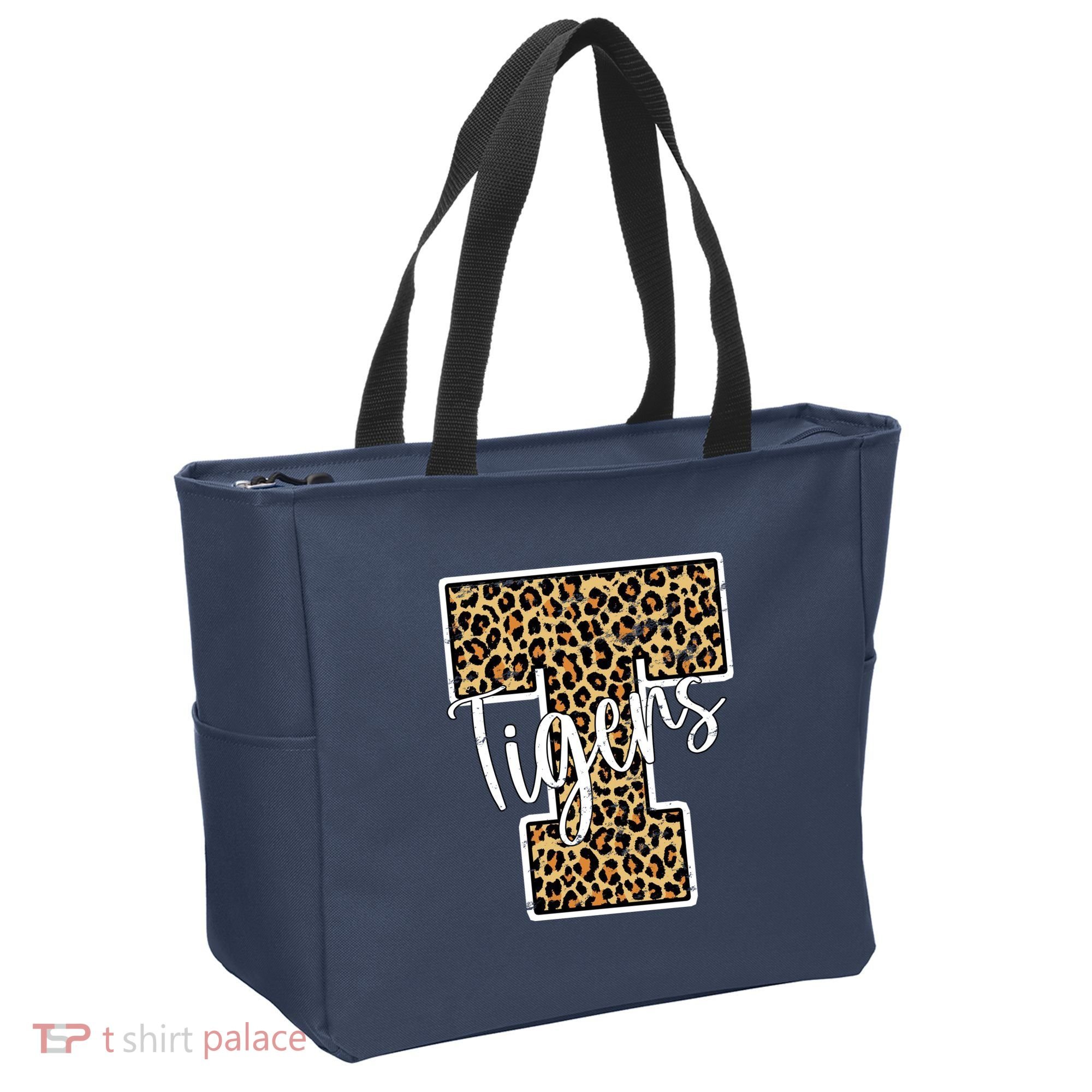 Tigers Leopard Mascot Tote Bag