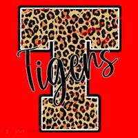 Tigers Leopard Mascot Santa Hat thumb 1
