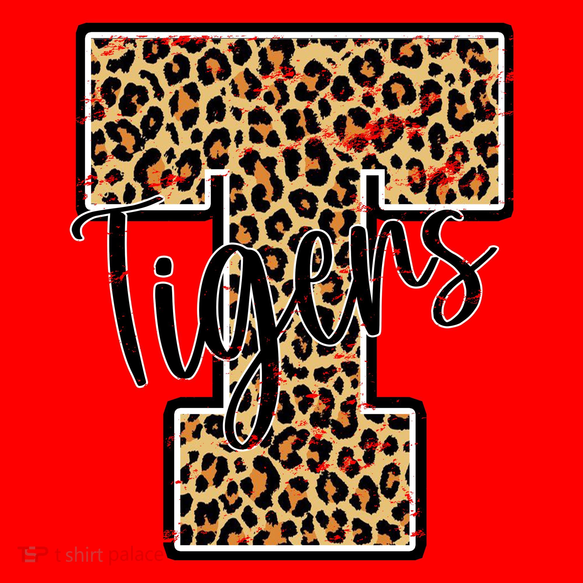 Tigers Leopard Mascot Santa Hat