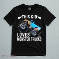 This Loves Monster Trucks Boys And Girls Gift T-Shirt thumb 5