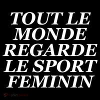 Tout Le Monde Regarde Le Sport Feminin Stripe Pom Pom Beanie thumb 2