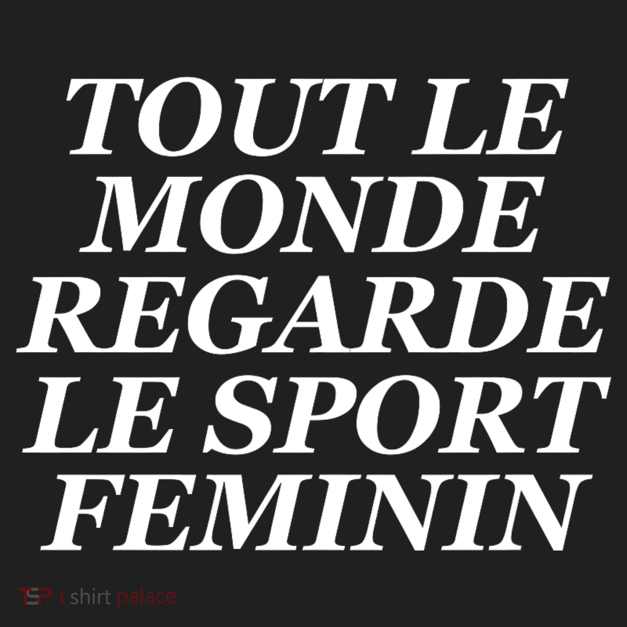 Tout Le Monde Regarde Le Sport Feminin Beanie