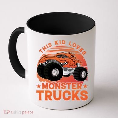 This Loves Monster Trucks Cute Gift Coffee Mug