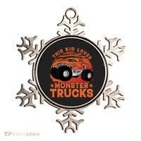 This Loves Monster Trucks Cute Gift Ornament thumb 0
