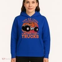 This Loves Monster Trucks Cute Gift Hoodie thumb 5