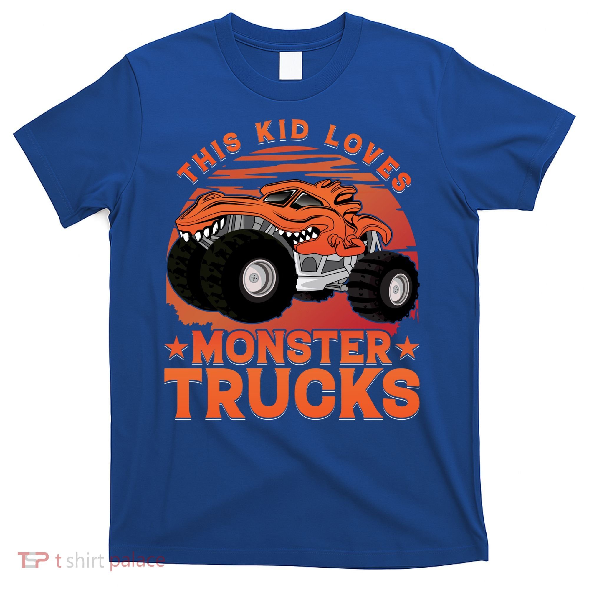 This Loves Monster Trucks Cute Gift T-Shirt