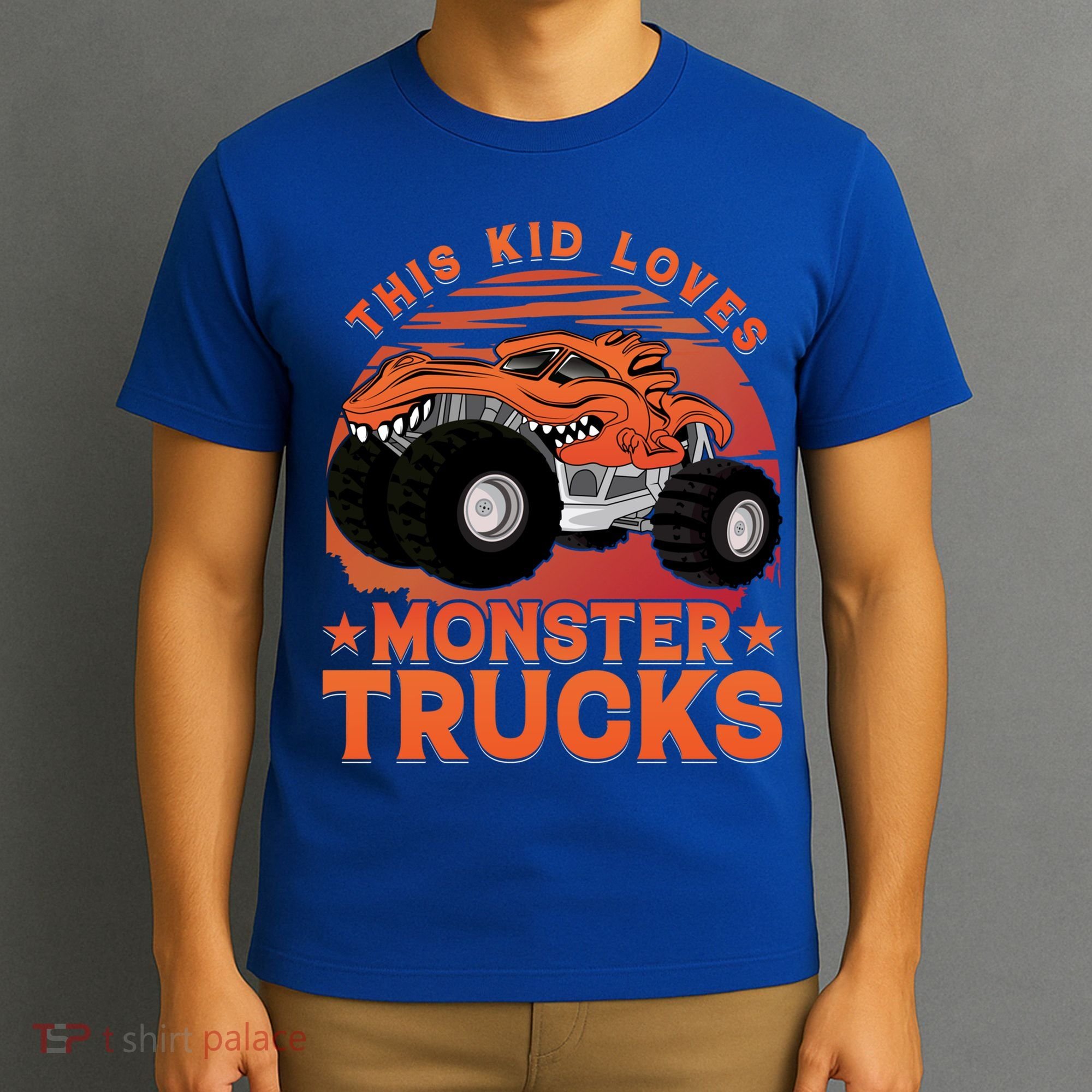 This Loves Monster Trucks Cute Gift T-Shirt