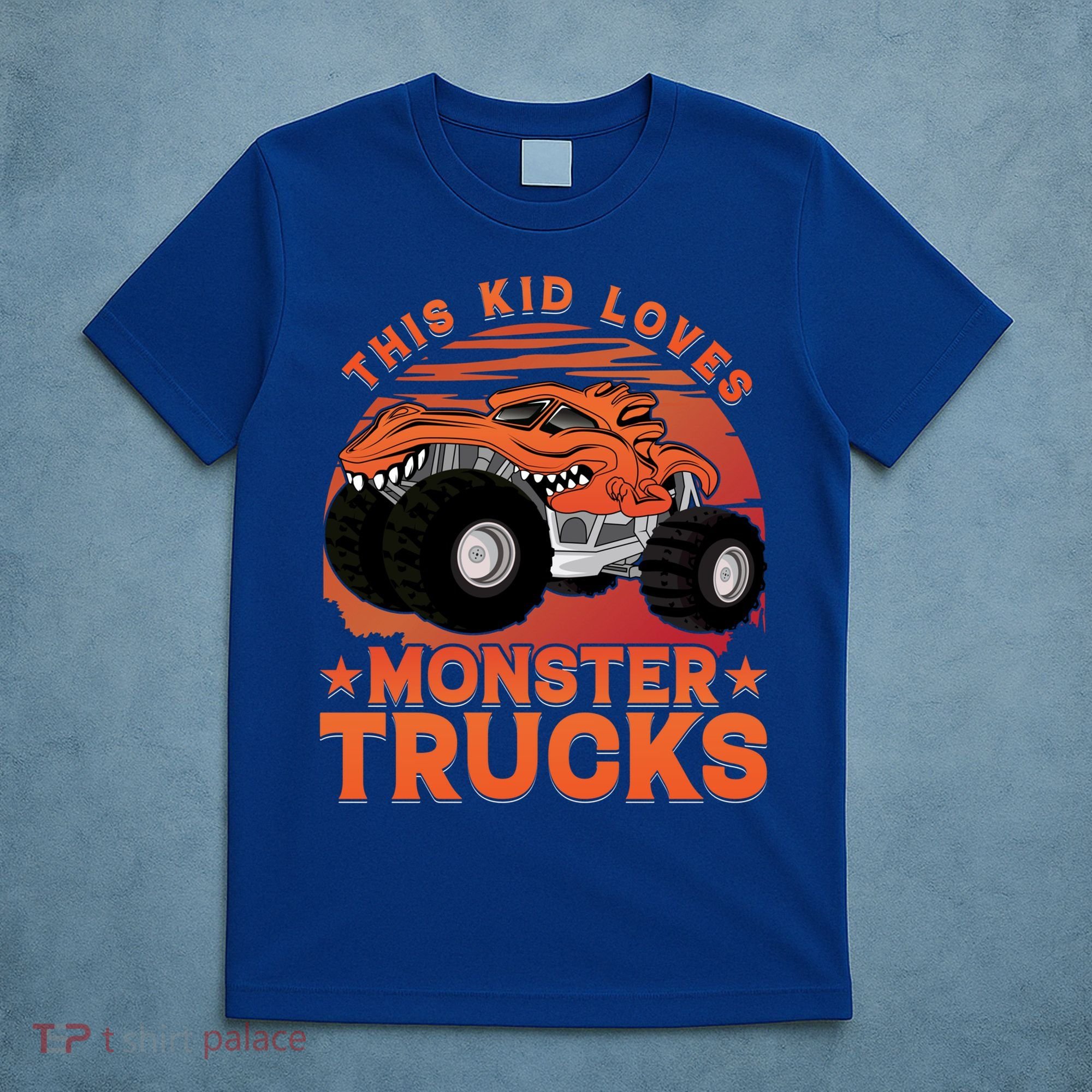 This Loves Monster Trucks Cute Gift T-Shirt