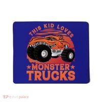 This Loves Monster Trucks Cute Gift Mousepad thumb 0