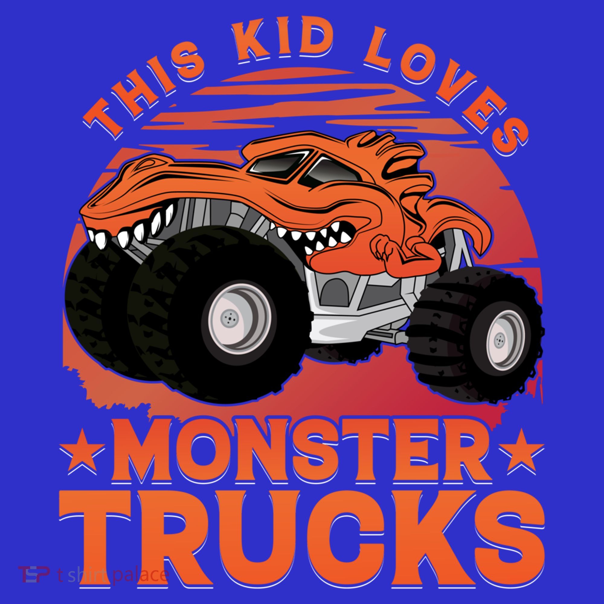 This Loves Monster Trucks Cute Gift Mousepad