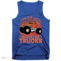 This Loves Monster Trucks Cute Gift Tank Top thumb 0
