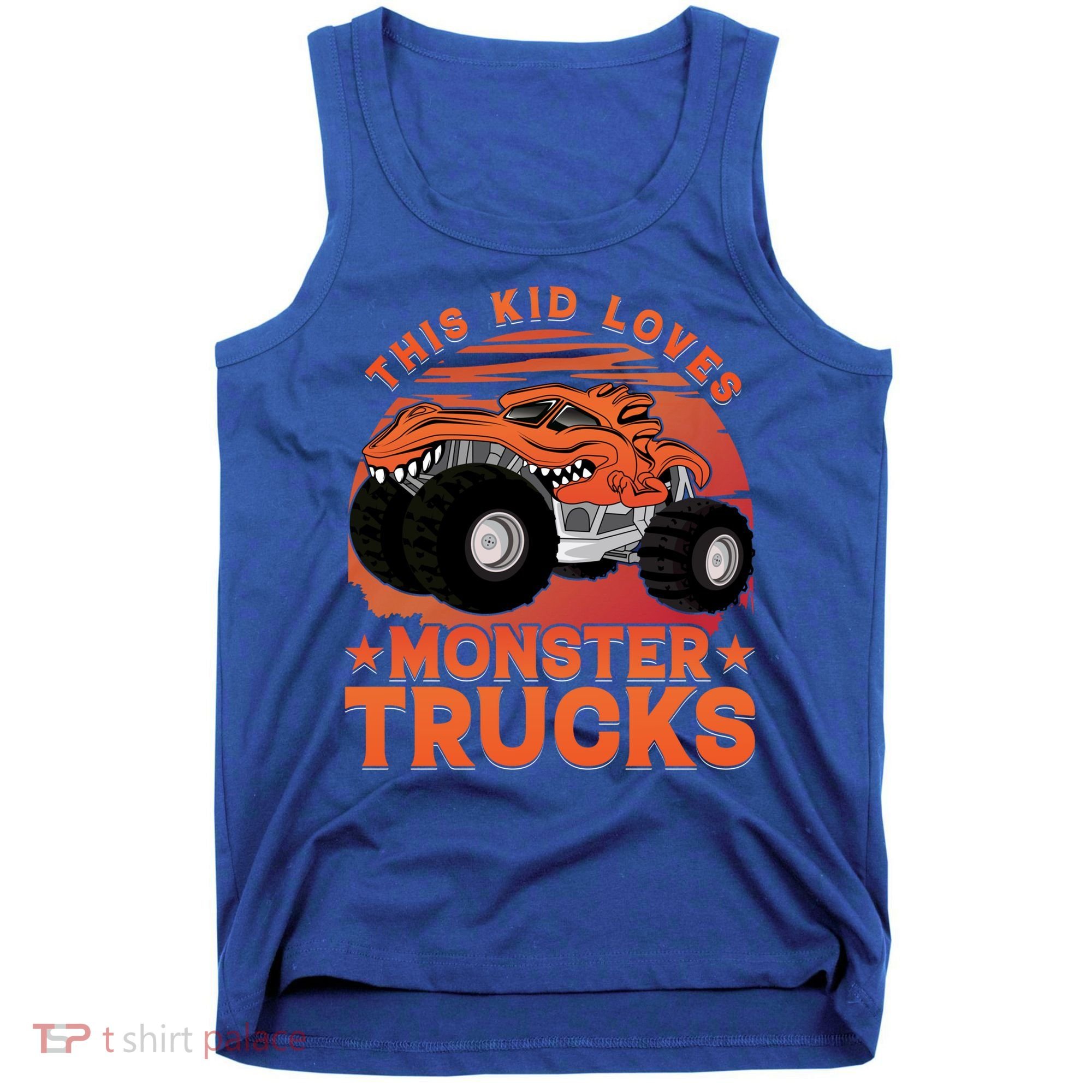 This Loves Monster Trucks Cute Gift Tank Top