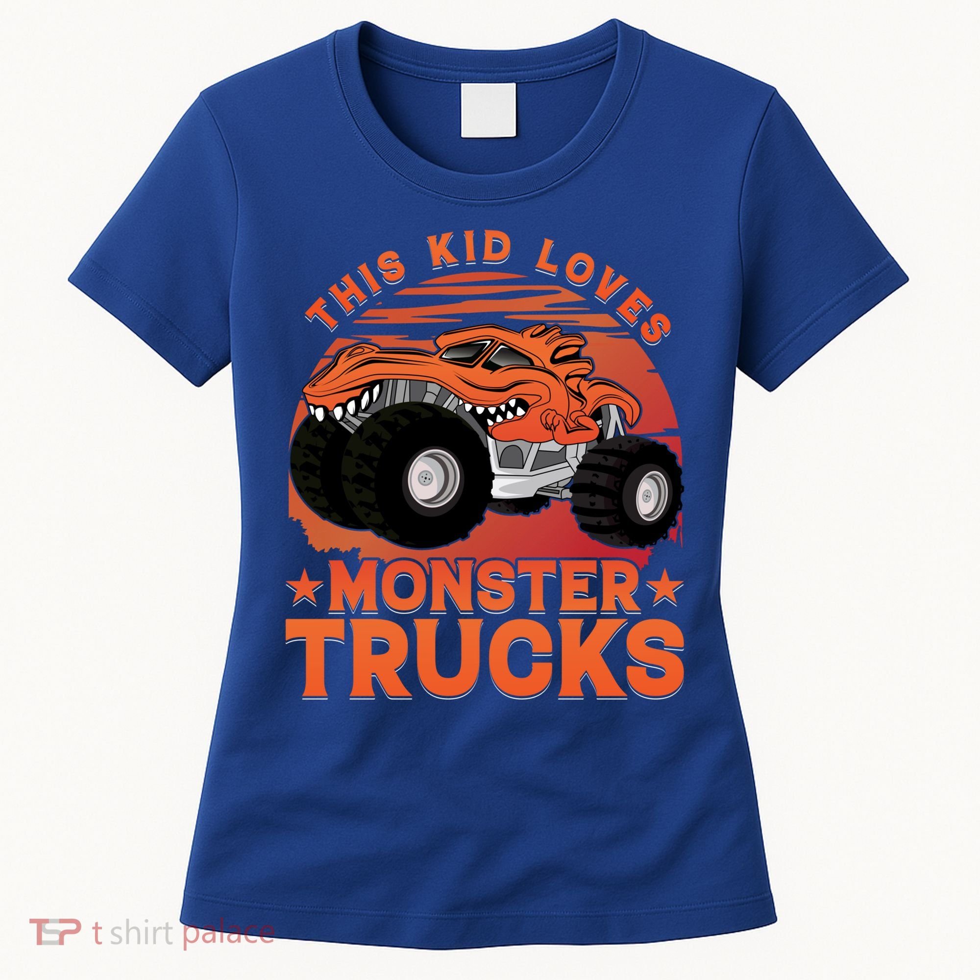 This Loves Monster Trucks Cute Gift Women's T-Shirt