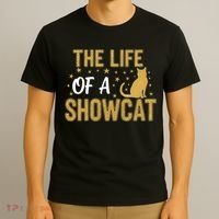 The Life Of A Showcat Show Cat Lovers T-Shirt thumb 3