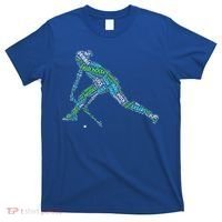 The Love Of Field Hockey Vintage Hockey Player T-Shirt thumb 0