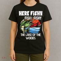 the lake of the woods Funny Fishing T-Shirt thumb 4