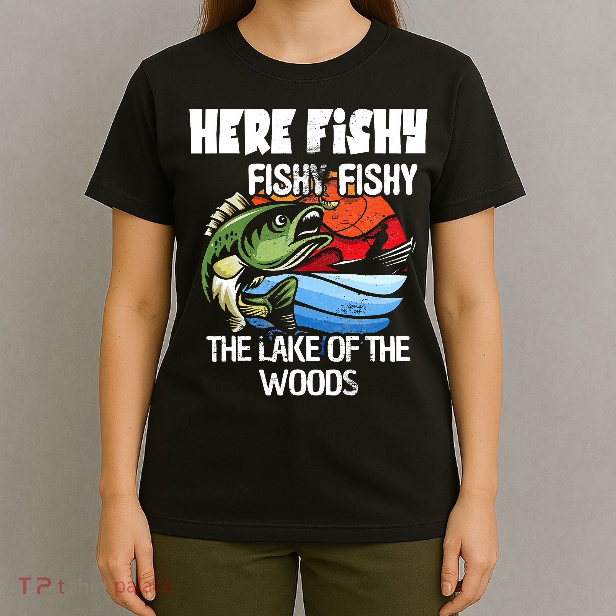 the lake of the woods Funny Fishing T-Shirt