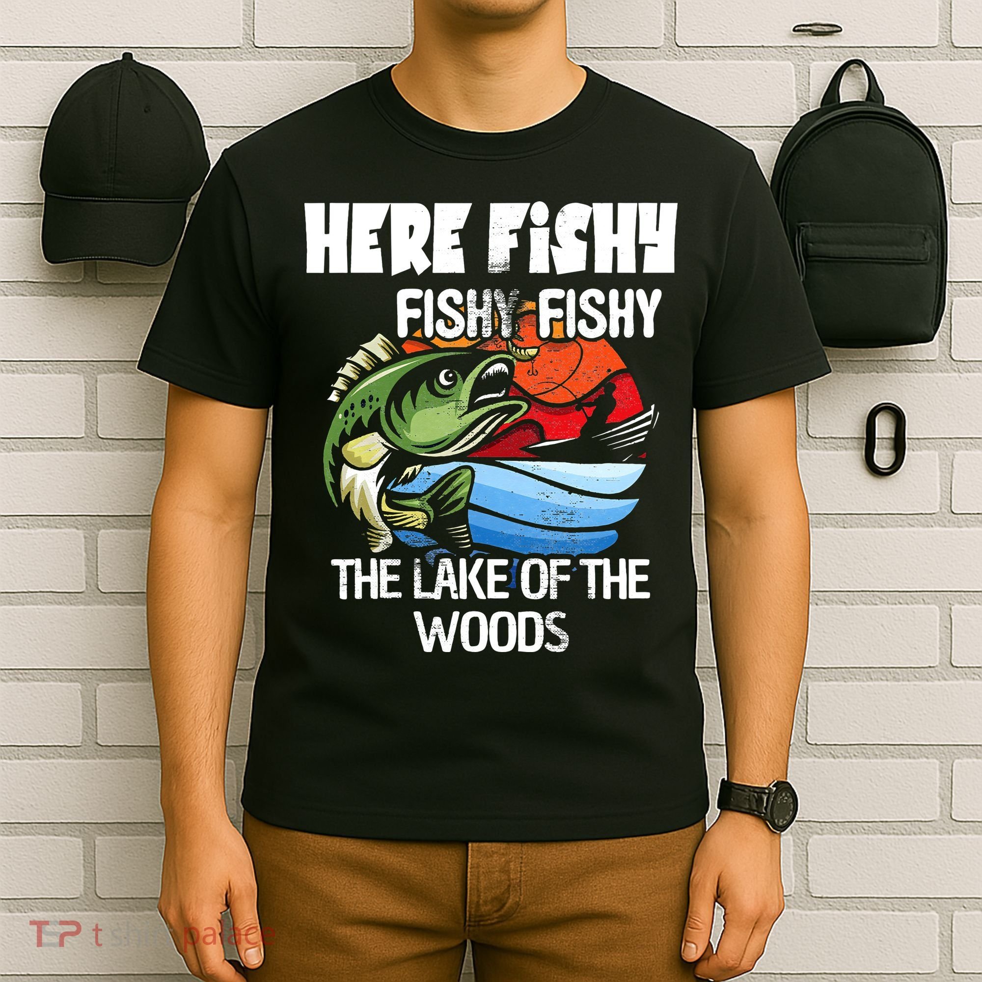 the lake of the woods Funny Fishing T-Shirt