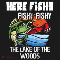 the lake of the woods Funny Fishing T-Shirt thumb 7