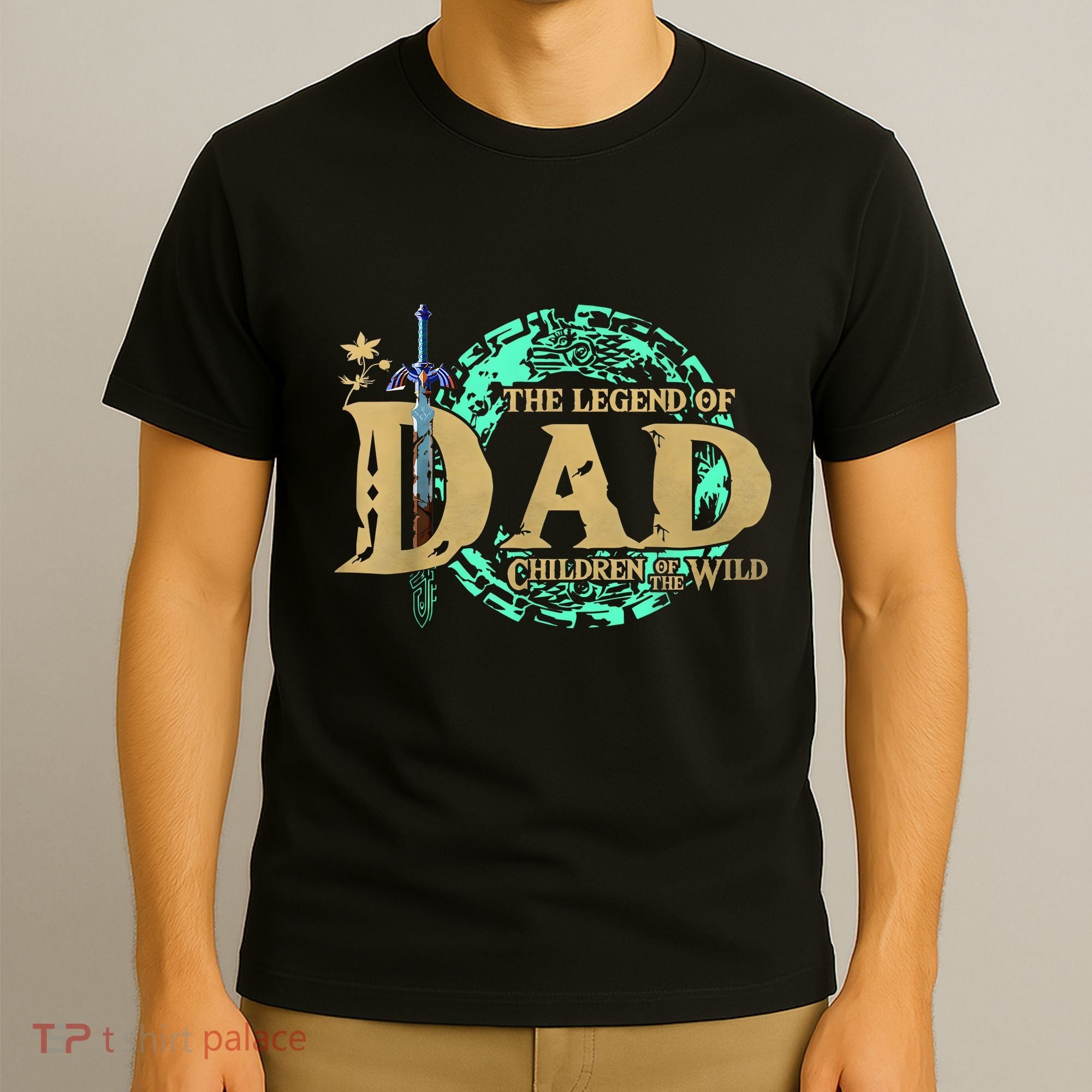 The Legend Of Dad Children Of The Wild Fathers Day T-Shirt