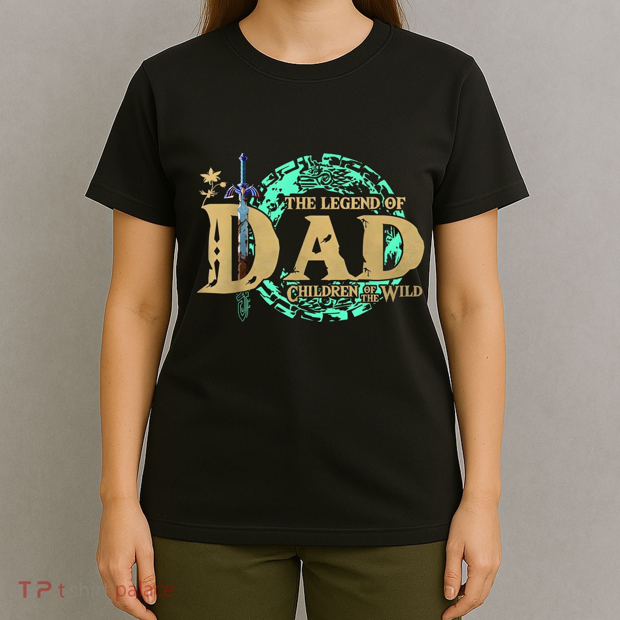The Legend Of Dad Children Of The Wild Fathers Day T-Shirt
