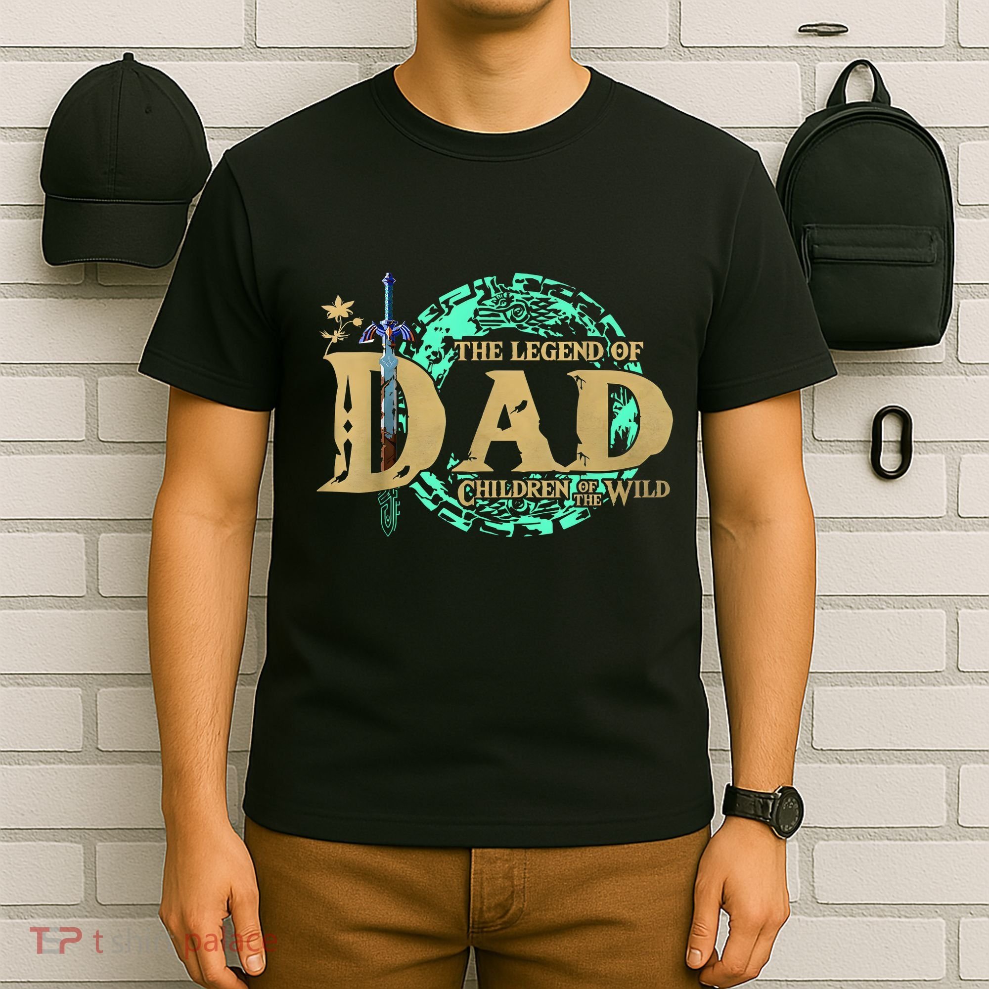 The Legend Of Dad Children Of The Wild Fathers Day T-Shirt