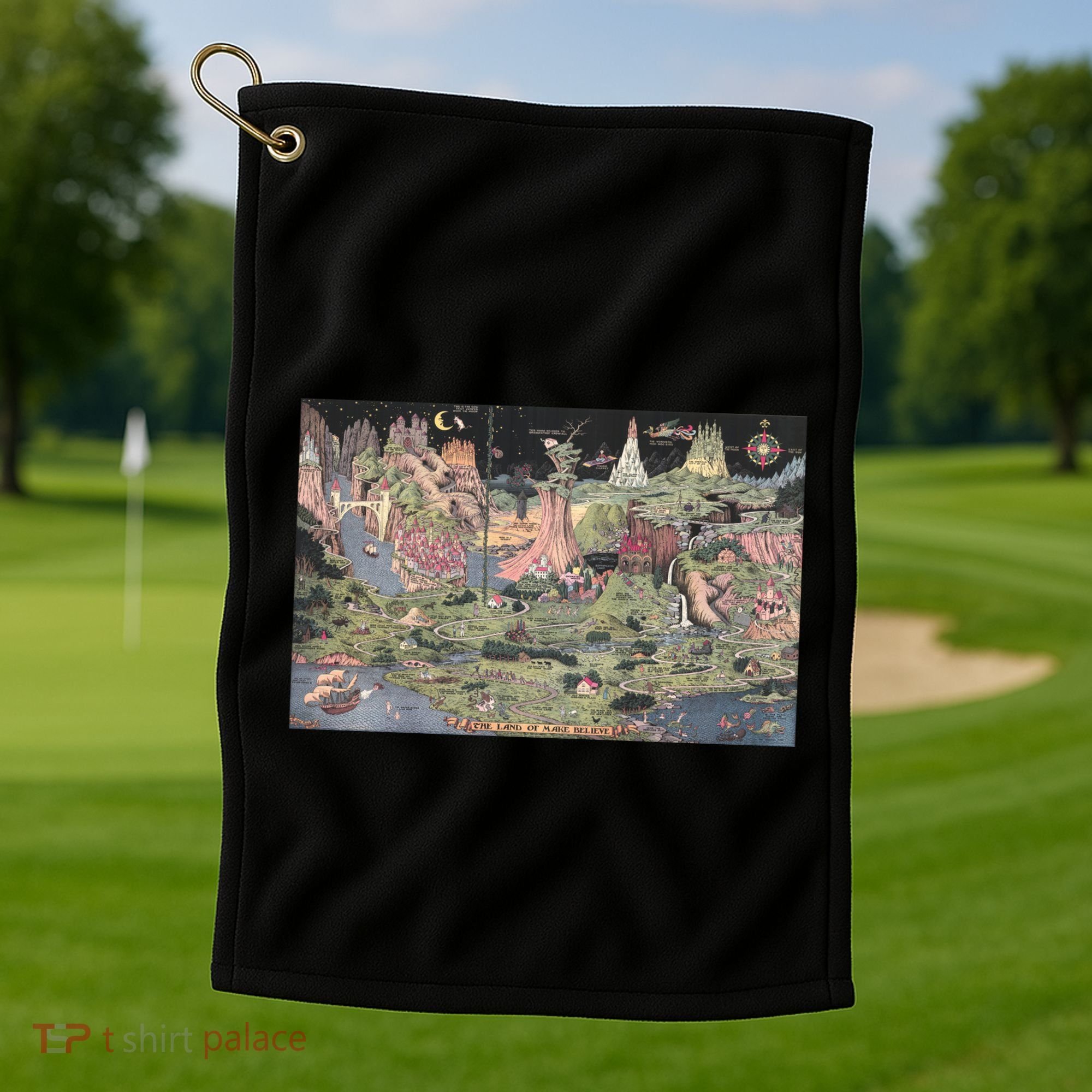 The Land Of Make Believe Golf Towel