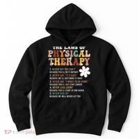 The Laws Of Physical Therapy – Physical Therapist Hoodie thumb 0