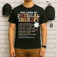 The Laws Of Physical Therapy – Physical Therapist T-Shirt thumb 6