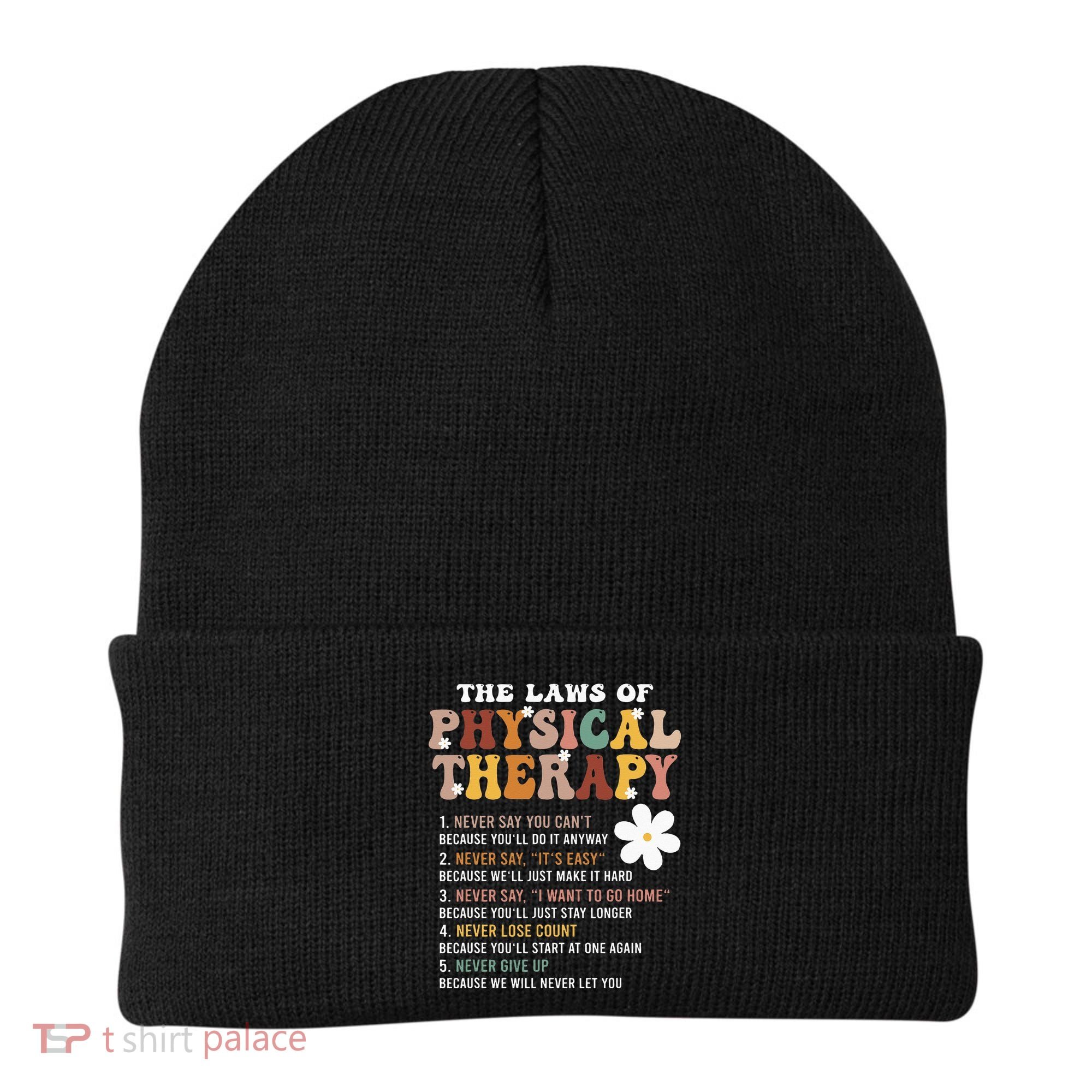 The Laws Of Physical Therapy – Physical Therapist Beanie