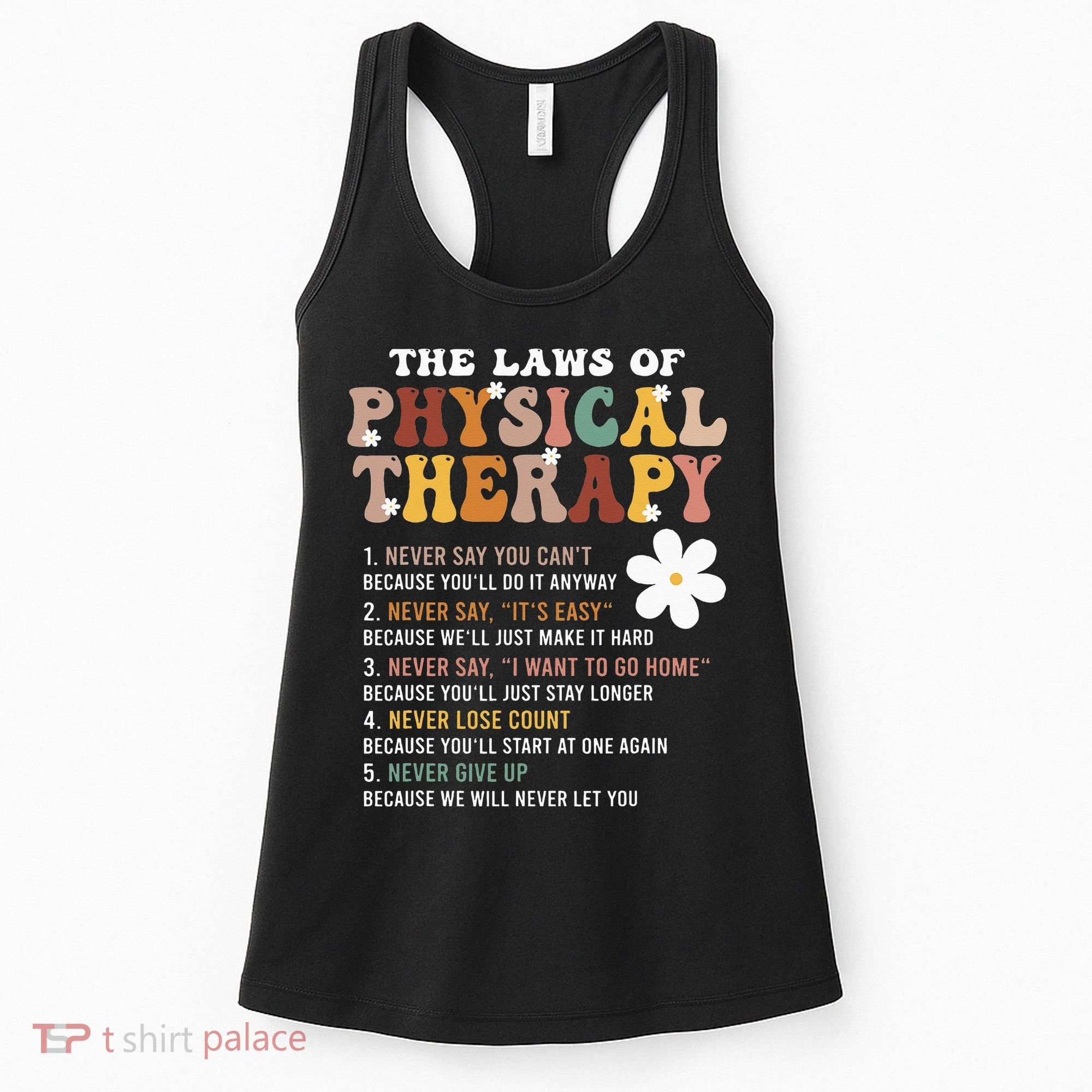 The Laws Of Physical Therapy – Physical Therapist Women's Tank Top