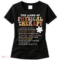 The Laws Of Physical Therapy – Physical Therapist Women's T-Shirt thumb 0
