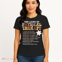The Laws Of Physical Therapy – Physical Therapist Women's T-Shirt thumb 4