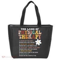 The Laws Of Physical Therapy – Physical Therapist Tote Bag thumb 0