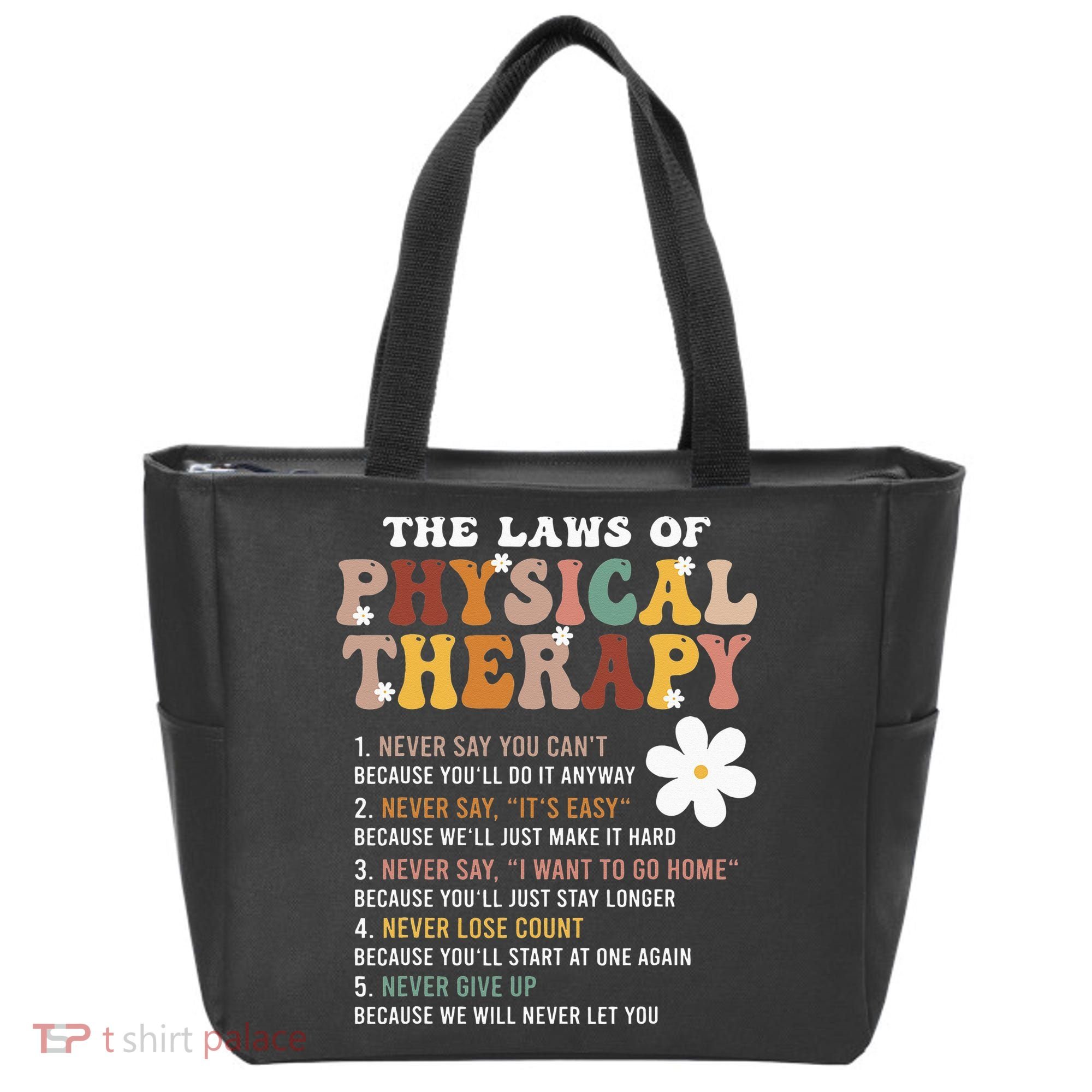 The Laws Of Physical Therapy – Physical Therapist Tote Bag