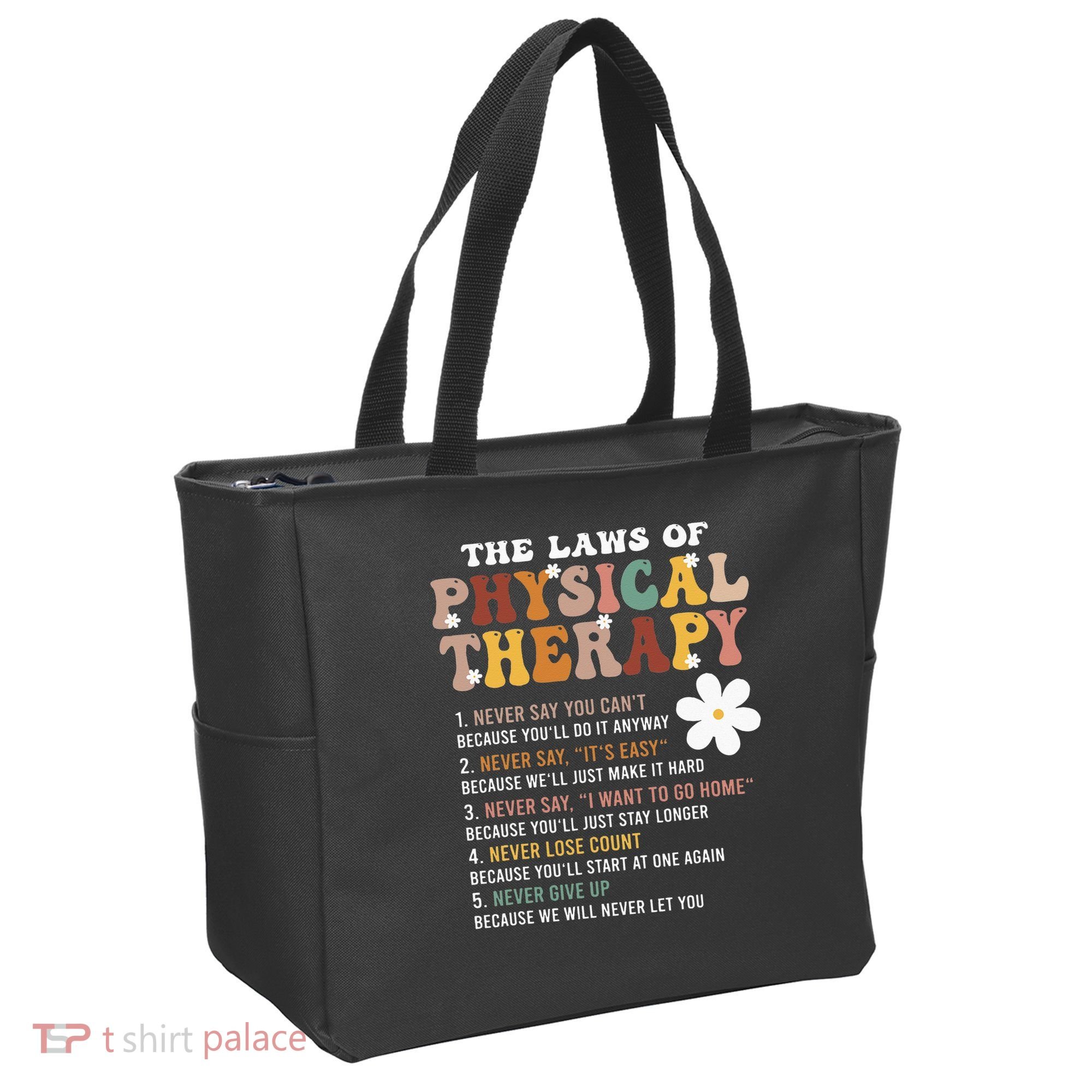 The Laws Of Physical Therapy – Physical Therapist Tote Bag